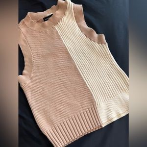 Ribbed crop top